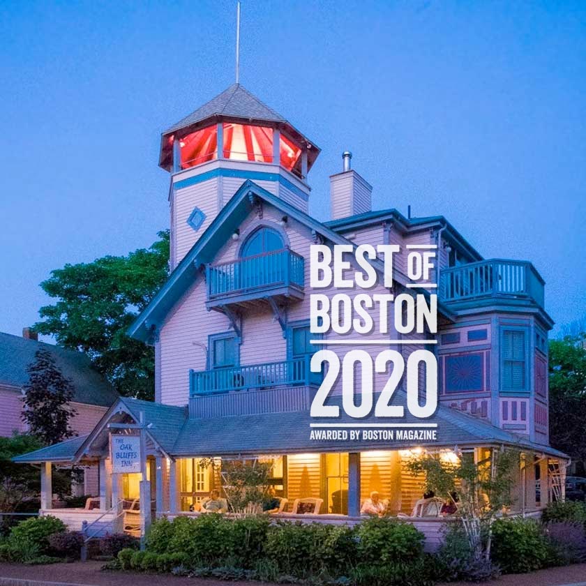 Best of Boston 2020. I wanted the Ritz in a humble inn situated right in Oak Bluffs... and I found it!